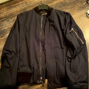 Banana Republic bomber jacket black size small